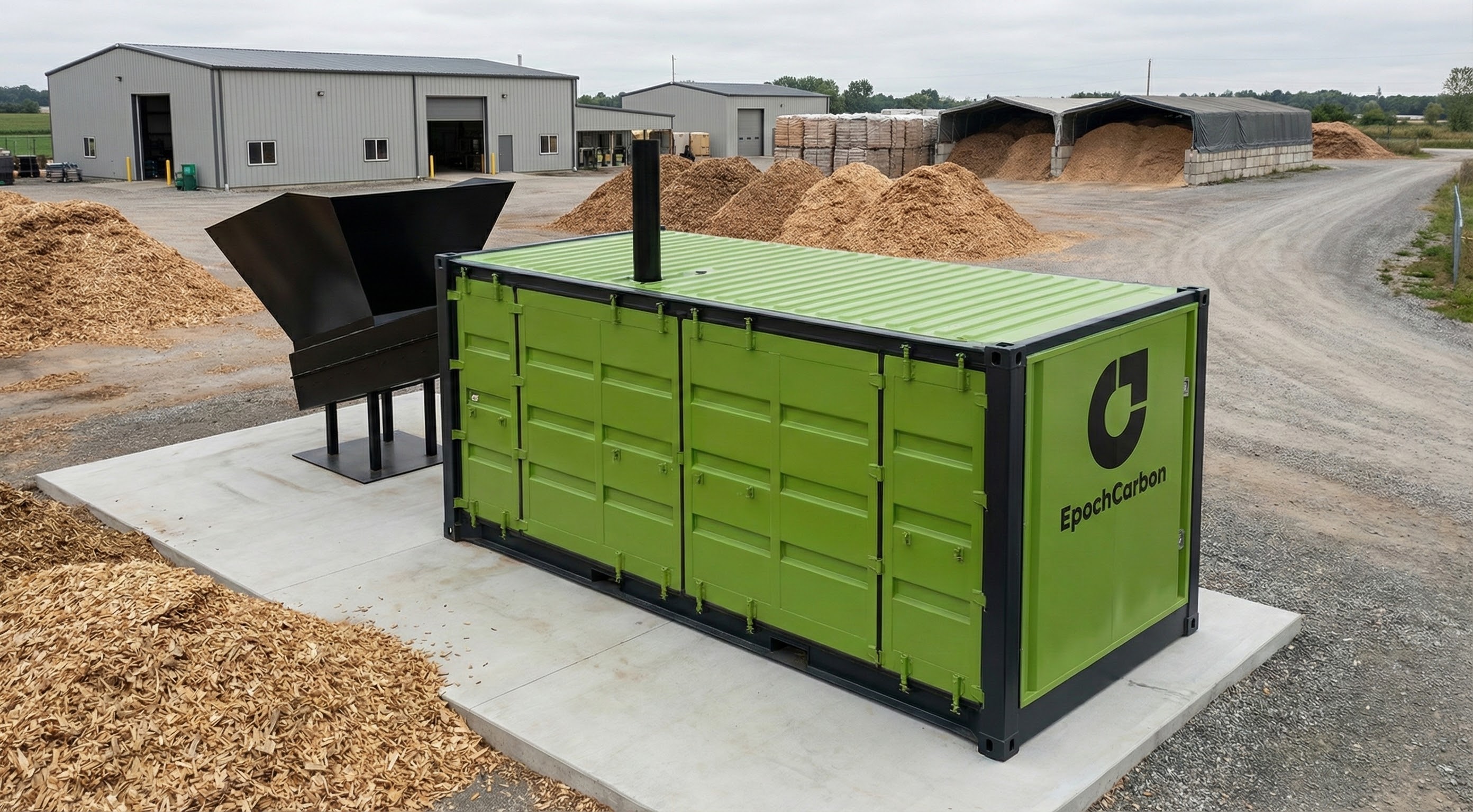 Modular equipment deployed at partner site