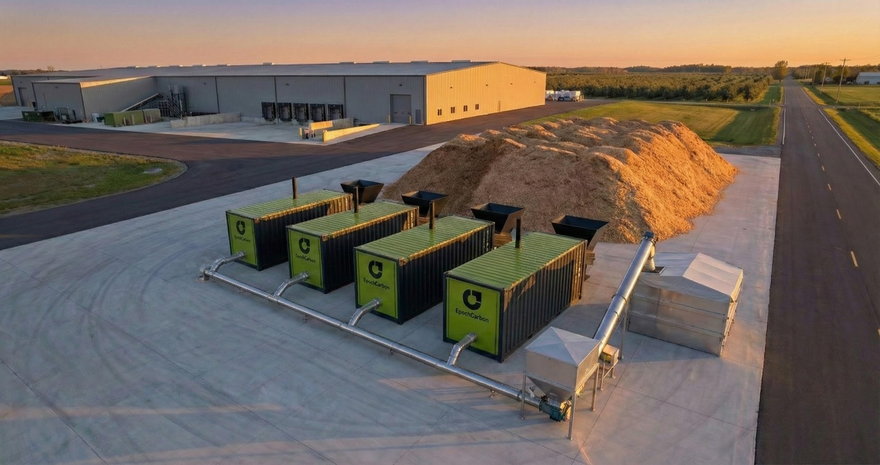 Biomass project site and deployment area